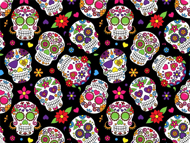 Calavera Day of the Dead Skull , skulls transparent background PNG clipart