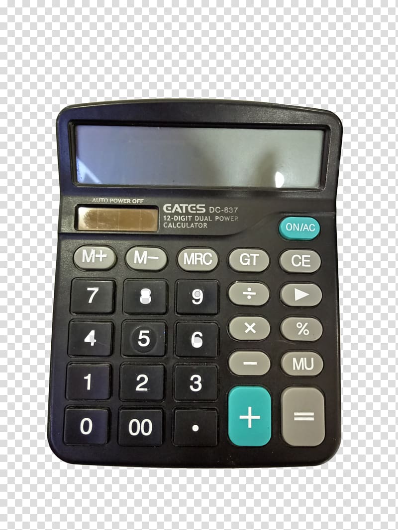 Solar-powered calculator Scientific calculator Casio Financial calculator, Calculator transparent background PNG clipart