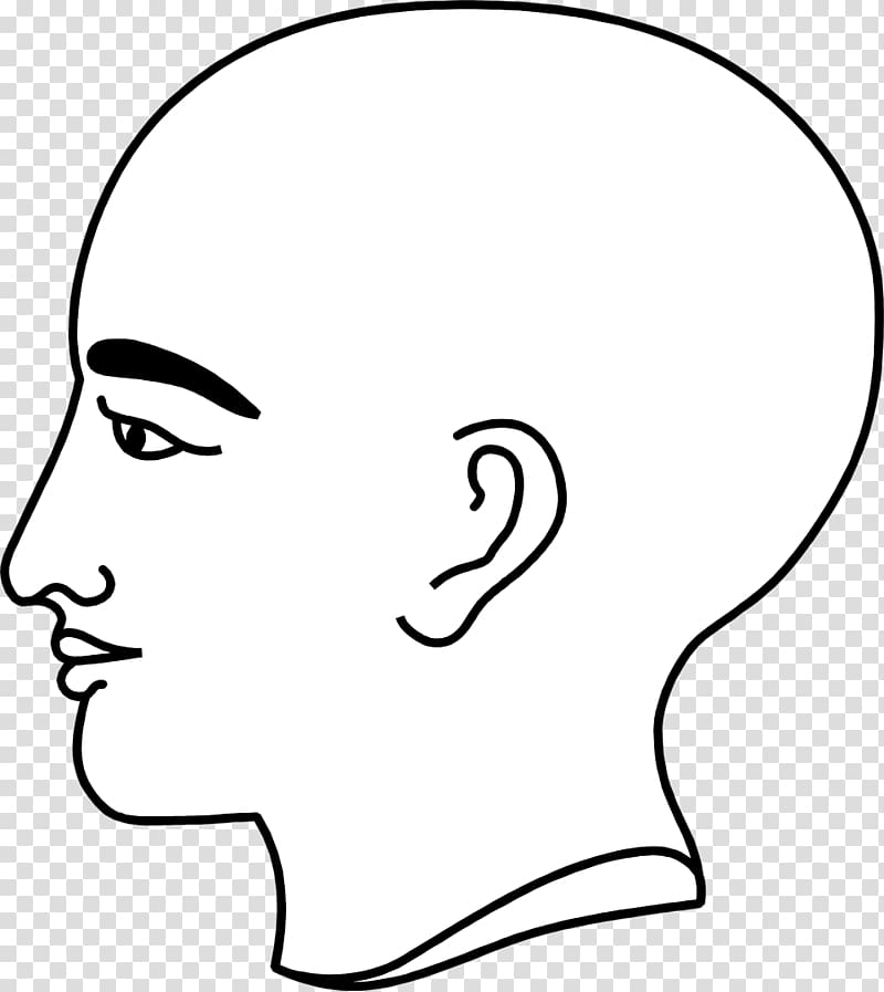 Facial hair Person Silhouette Homo sapiens, Silhouette transparent background PNG clipart