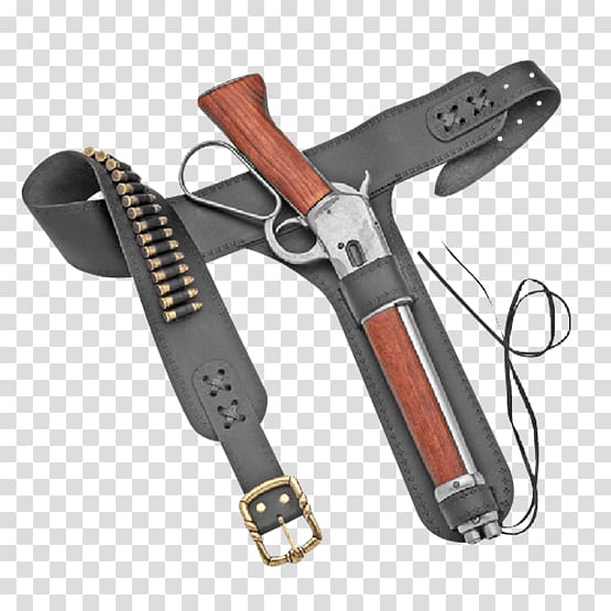 American frontier Mare\'s Leg Gun Holsters Lever action Rifle, holster transparent background PNG clipart