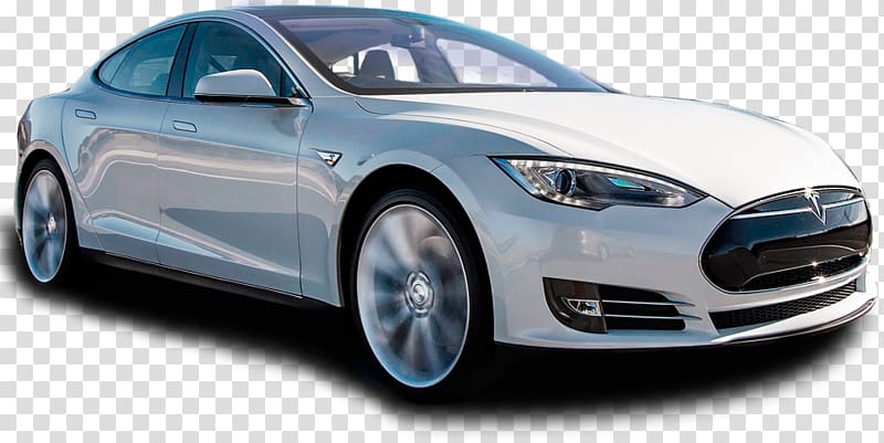 Tesla Model S Mid-size car Sports car Compact car, car transparent background PNG clipart