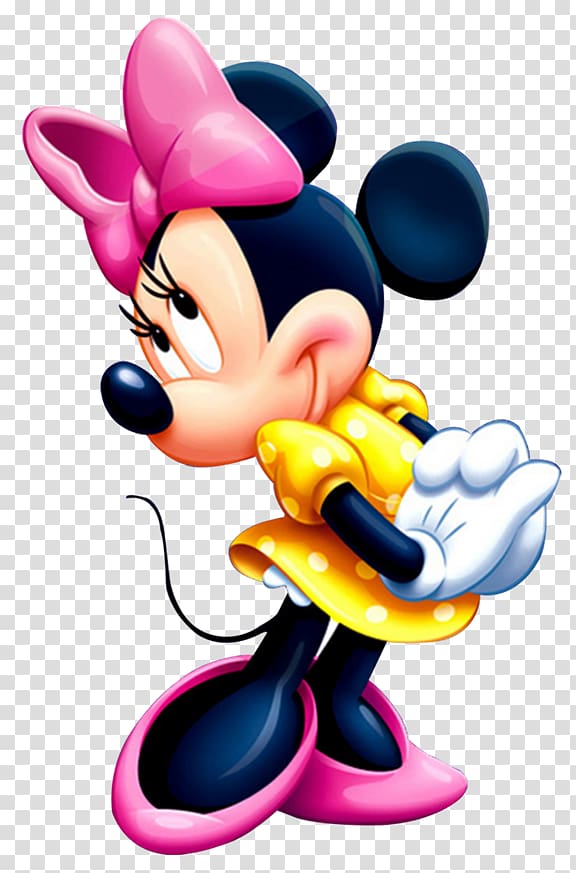 Minnie Mouse Mickey Mouse , MINNIE transparent background PNG clipart