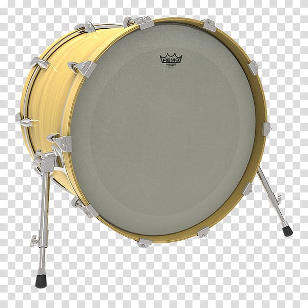 Remo Drumhead Bass Drums FiberSkyn, bass transparent background PNG clipart