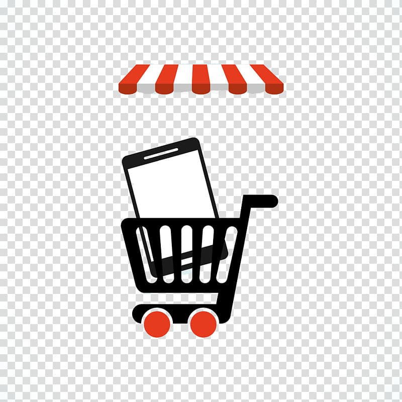 Shopping cart Icon, Black Shopping Cart transparent background PNG clipart