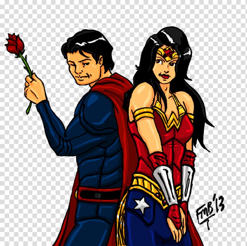 Superman/Wonder Woman Superman/Wonder Woman Superboy Comic book, superman transparent background PNG clipart