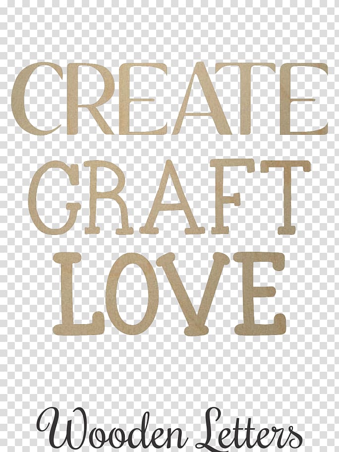 Logo Brand Craft Adab Font, Wooden letters transparent background PNG clipart