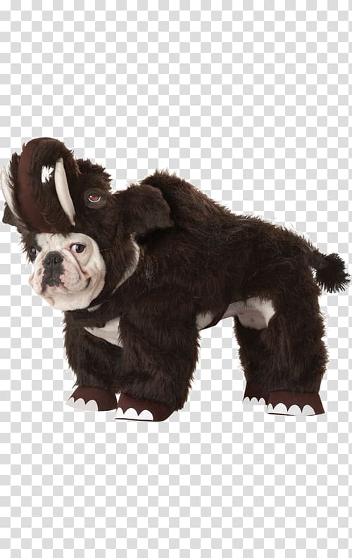 Woolly mammoth Halloween costume Labrador Retriever Clothing, dog suit transparent background PNG clipart