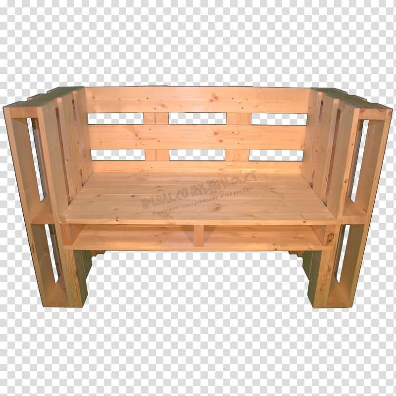 EUR-pallet Bench Wood Packaging and labeling, wood transparent background PNG clipart
