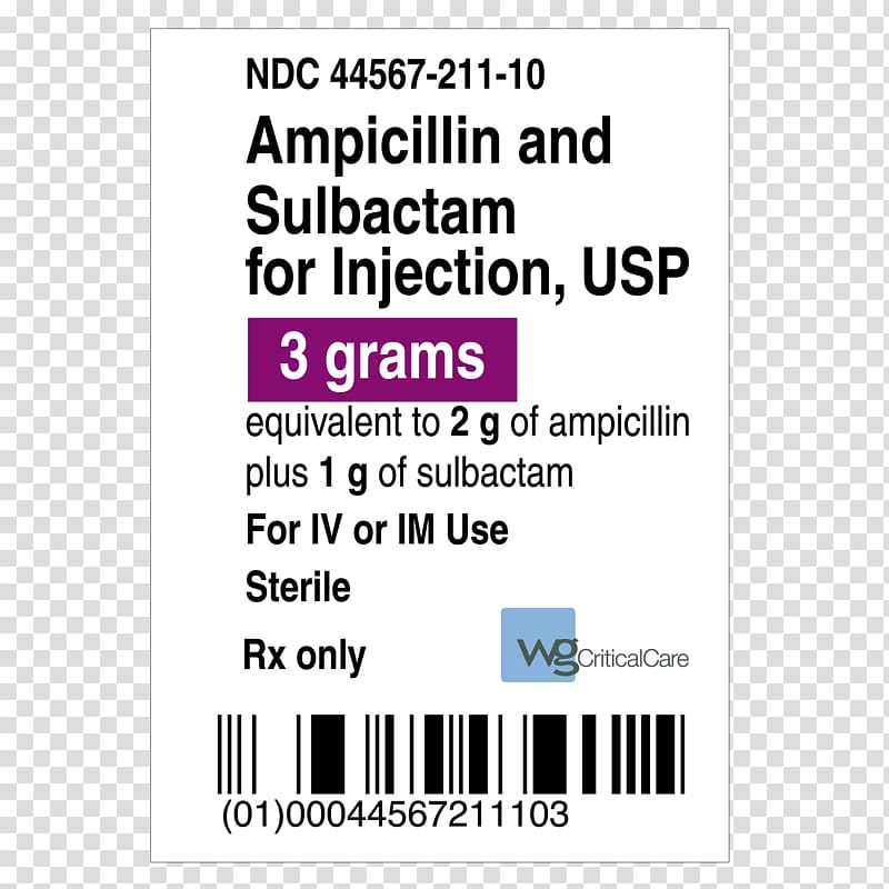 Ampicillin/sulbactam Injection Vial, Intensive care unit transparent background PNG clipart
