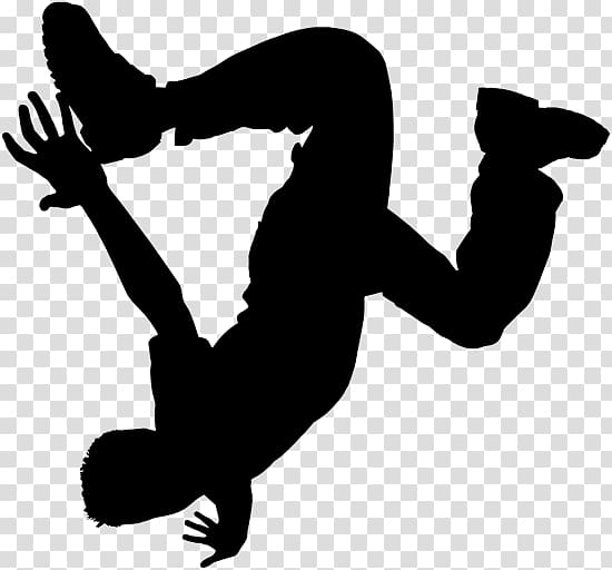 Dance Silhouette Breakdancing Drawing, Silhouette transparent background PNG clipart