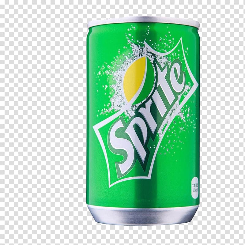 Coca-Cola Sprite Fanta Carbonated drink, Sprite cans transparent background PNG clipart