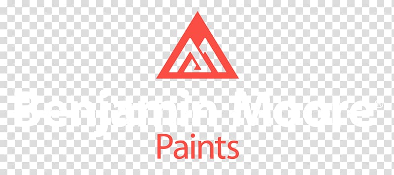 Logo Benjamin Moore & Co. Brand Product design Triangle, paint stains transparent background PNG clipart