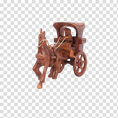 Pakistan Ornament Art Wood carving Sculpture, Ancient Chariot Model transparent background PNG clipart