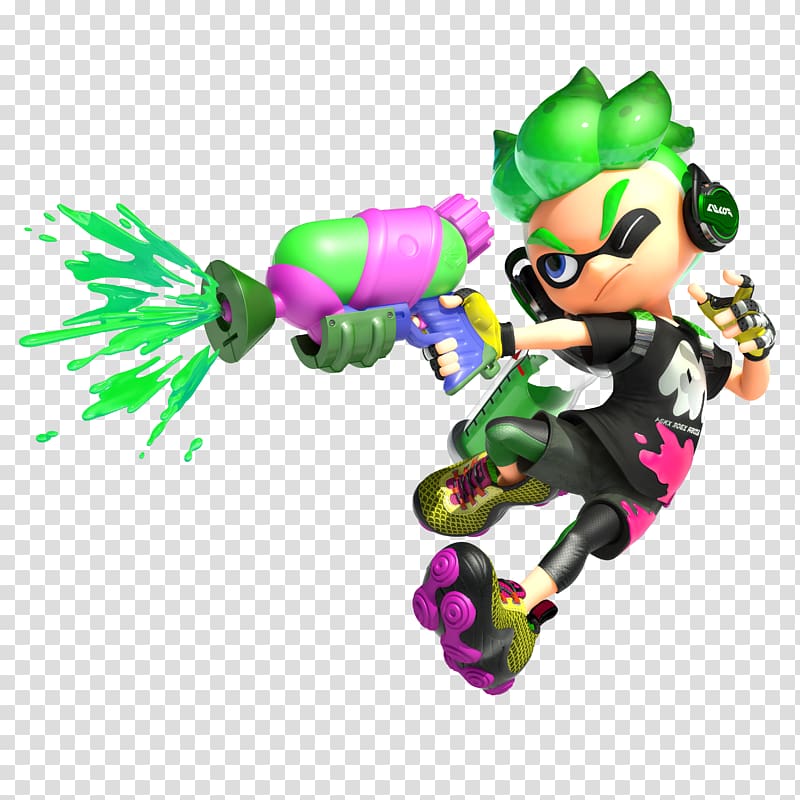 Splatoon 2 Nintendo Switch Arms, yellow peach transparent background PNG clipart