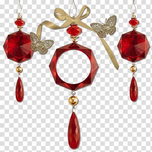 Paper Earring Scrapbooking Cardmaking Gemstone, Super gorgeous ruby ​​inlay decoration transparent background PNG clipart