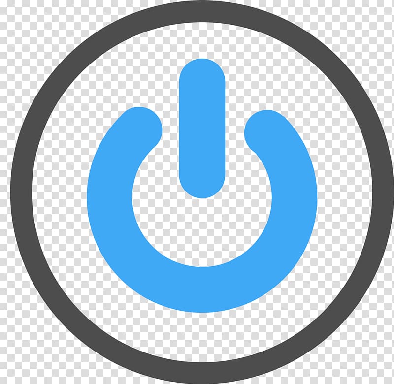 Power symbol File viewer Logo , typing transparent background PNG clipart