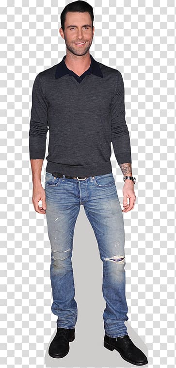 Adam Levine Popstar: Never Stop Never Stopping T-shirt Celebrity Jeans, Corrugated transparent background PNG clipart