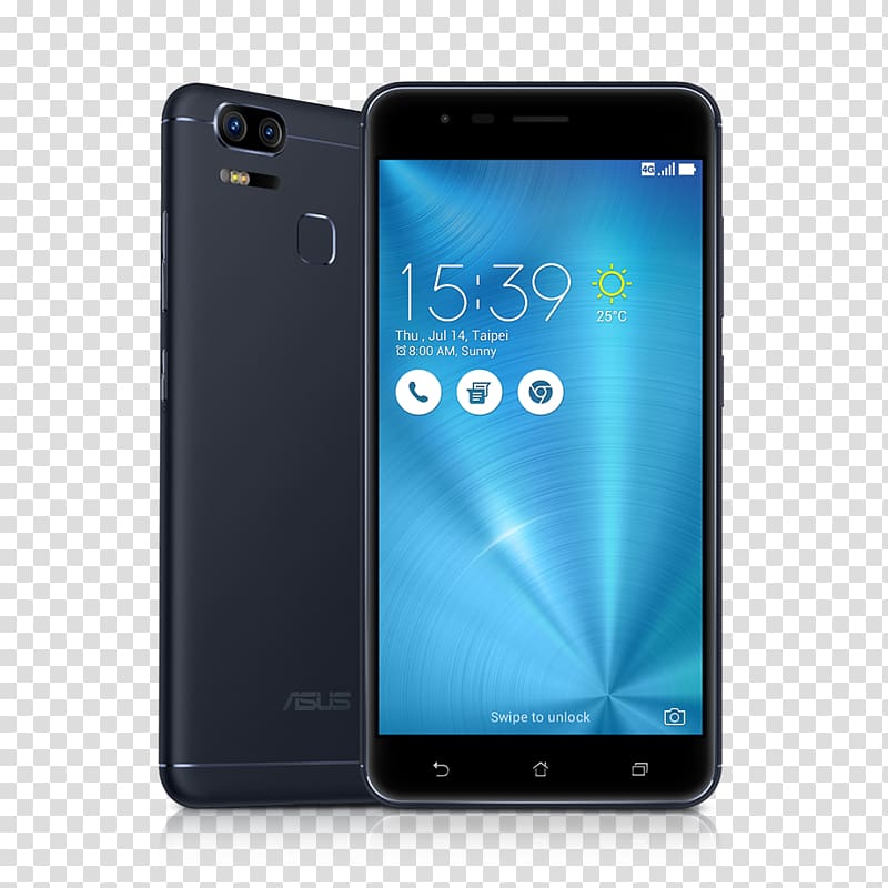 Asus Zenfone 3 Zoom ZE553KL Dual SIM 64GB [Black] SIM Unlocked 华硕 Camera, sérigraphie transparent background PNG clipart