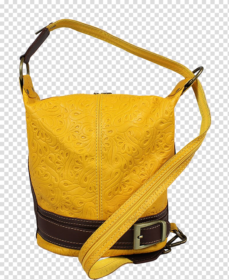 Handbag Yellow Leather Color Beige, novak transparent background PNG clipart