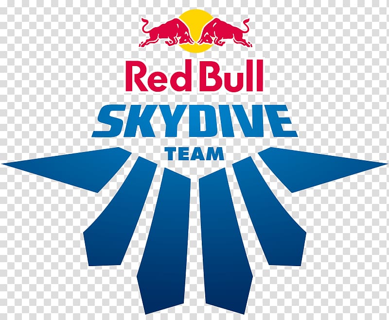 RedBull logo, Redbull Skydive Team transparent background PNG clipart