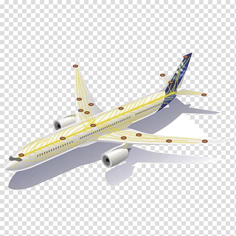 Boeing 747-400 Boeing 767 Boeing 757 Aktive Faser-Verbundwerkstoffe für Adaptive Systeme Aircraft, aircraft transparent background PNG clipart