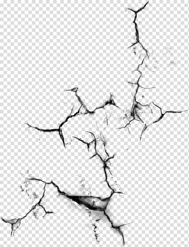 black crack transparent background PNG clipart