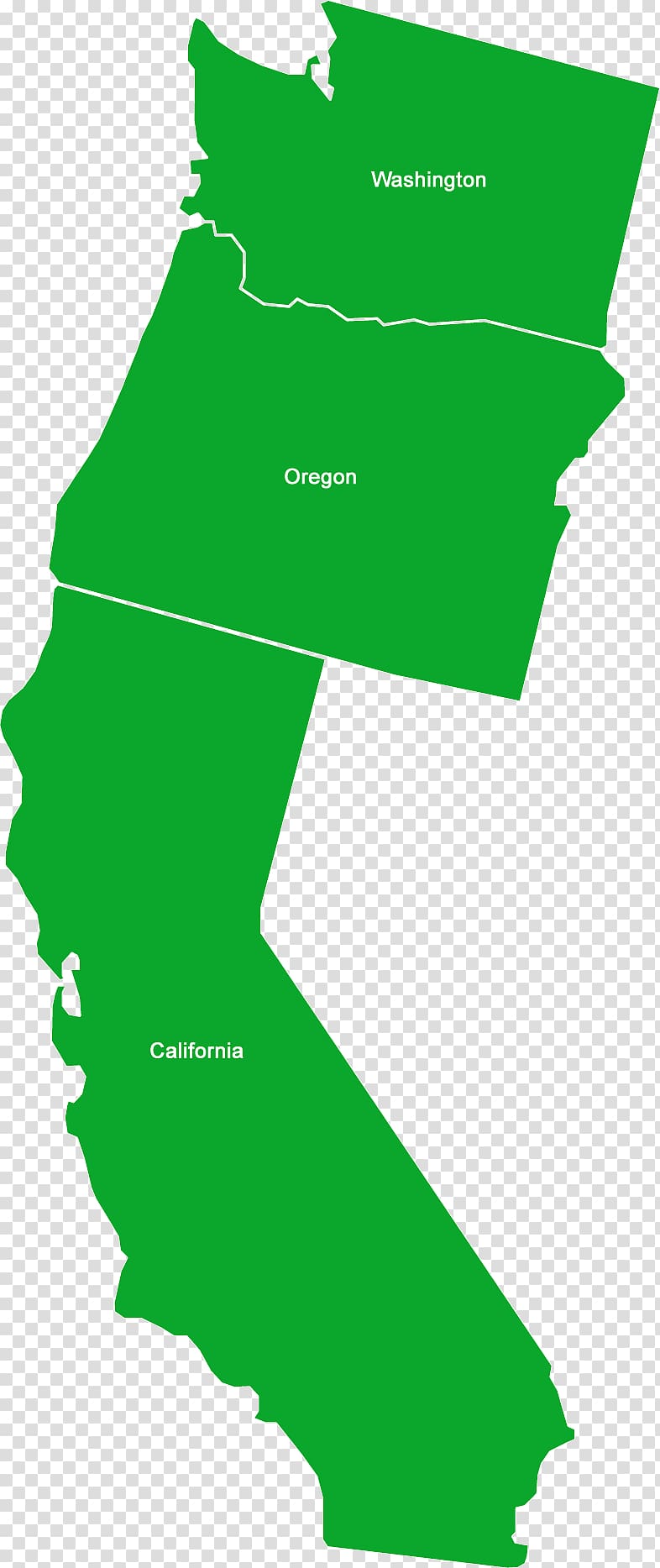 California Washington Oregon Idaho Jefferson, california transparent background PNG clipart