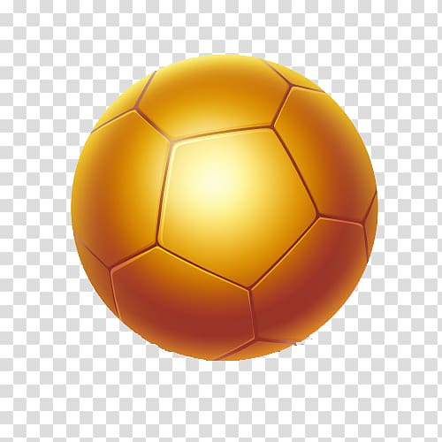 American football, A gold football transparent background PNG clipart