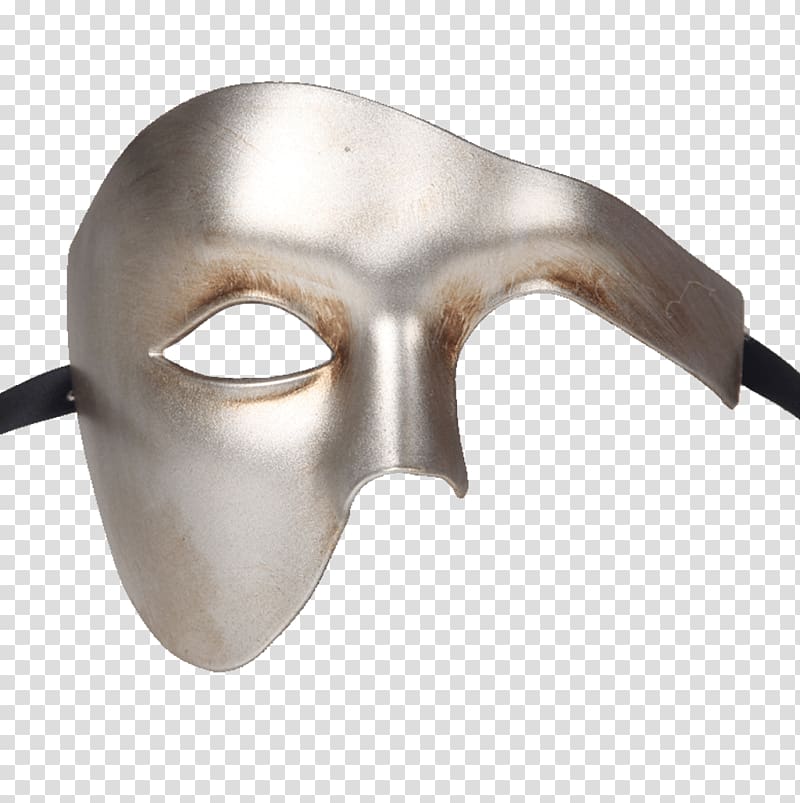 gray metal mask, Phantom Mask transparent background PNG clipart