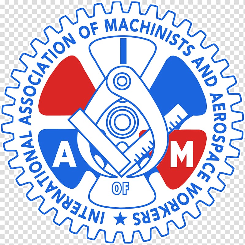 IAMAW International Association of Machinists and Aerospace Workers Trade union, afl logo transparent background PNG clipart