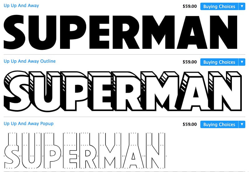 black and white superhero words clipart