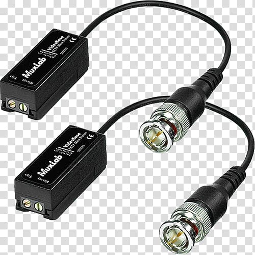 Coaxial cable Adapter Balun Closed-circuit television Video, balun transparent background PNG clipart