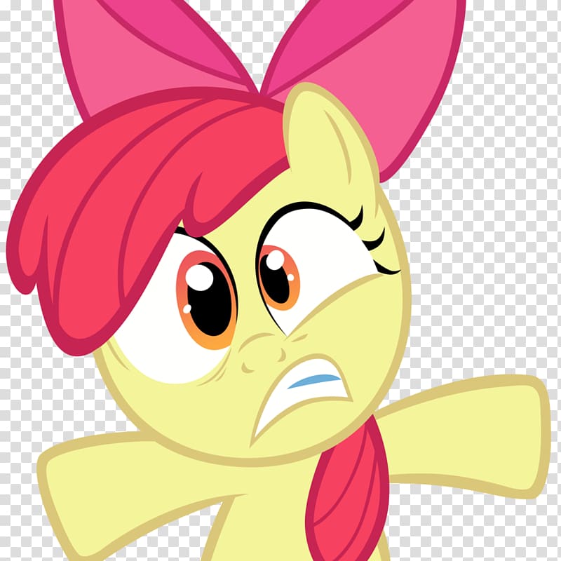 Apple Bloom Applejack Pinkie Pie Rarity Pony, Apple Bloom transparent background PNG clipart