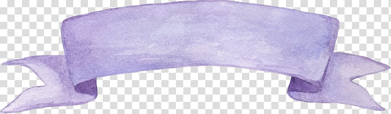 purple textile, French lavender Watercolor painting Icon, Colored ribbon transparent background PNG clipart