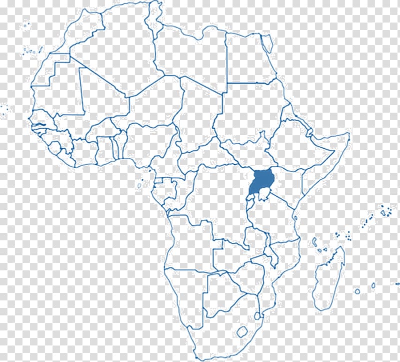 Blank map Africa World map Europe, Africa transparent background PNG clipart