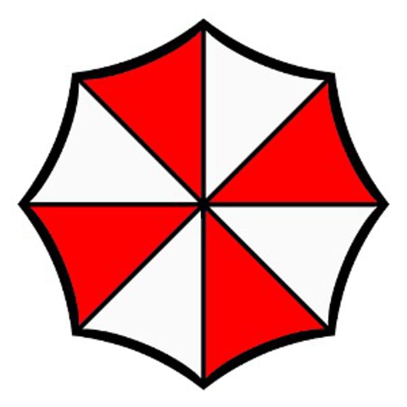 Umbrella Corporation Resident Evil Logo Iron on Sew on Embroidered Patch