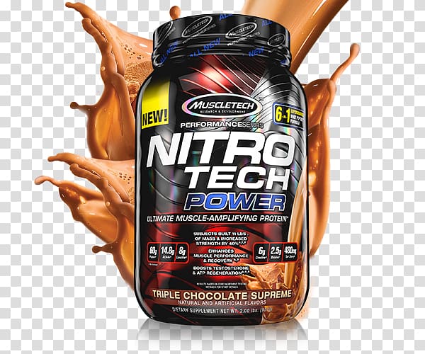 MuscleTech Dietary supplement Whey protein isolate, bodybuilding transparent background PNG clipart
