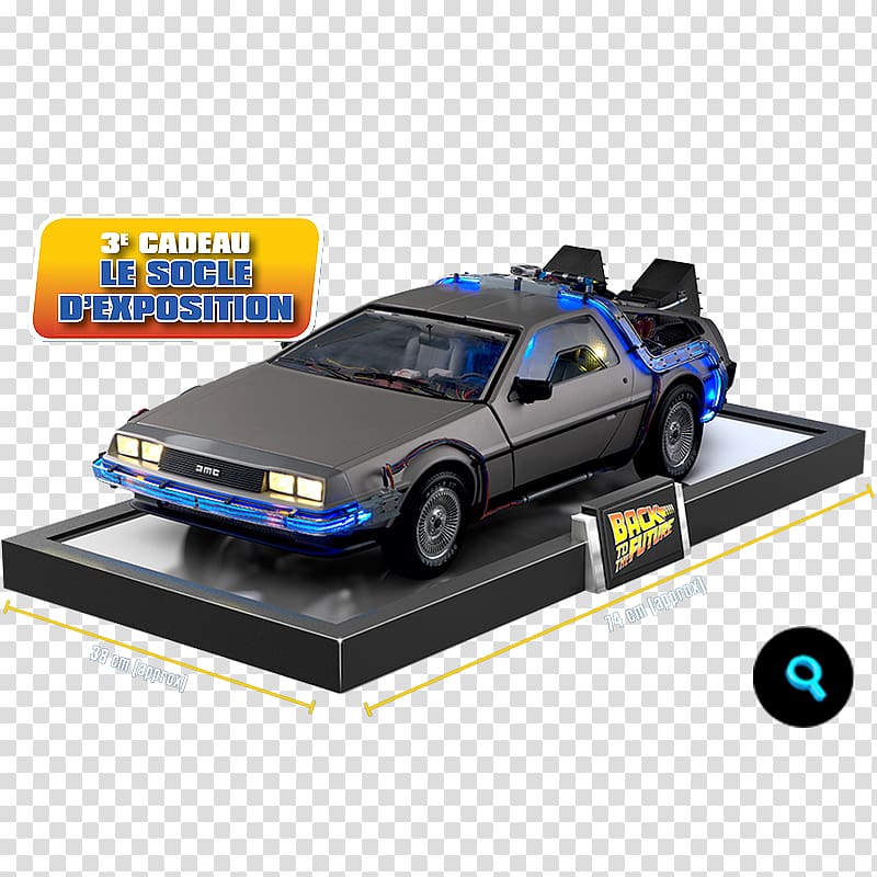 DeLorean DMC-12 Car DeLorean time machine Scale Models, car transparent background PNG clipart