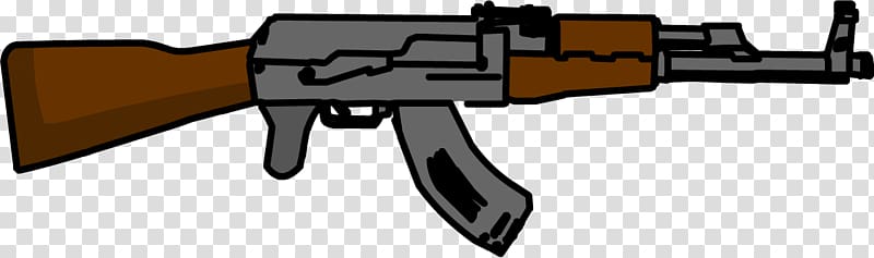 Doodle Army 2: Mini Militia Rifle Firearm , assault rifle transparent background PNG clipart