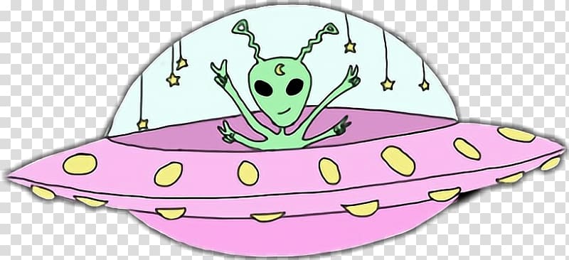 Alien YouTube Drawing Starship, Ovni transparent background PNG clipart