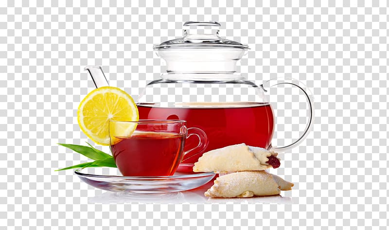 Green tea Ginger tea Teapot Rooibos, Orange slices ginger tea glass transparent background PNG clipart