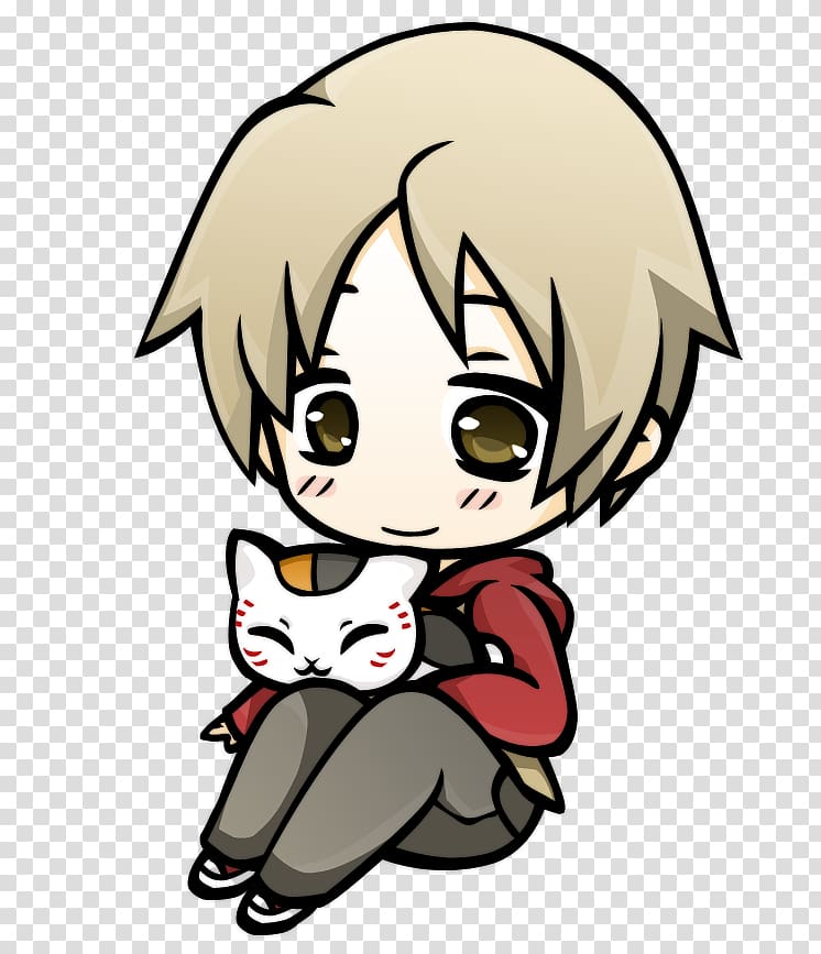 Cat Natsume\'s Book of Friends Anime Chibi, Cat transparent background PNG clipart