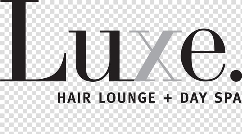 Logo Graphic design Luxe Hair Lounge & Day Spa Interior Design Services, design transparent background PNG clipart