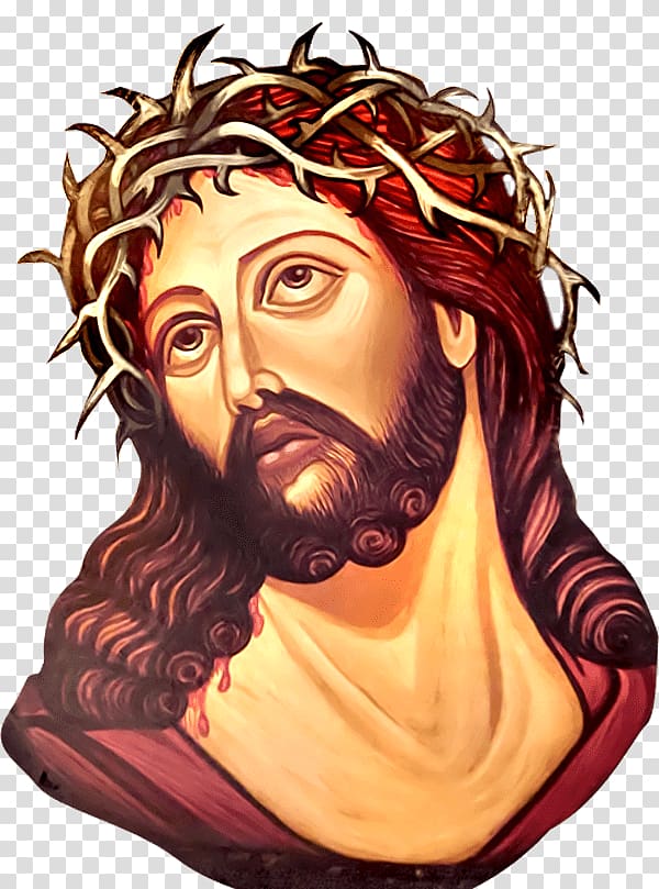 Jesus Christ illustration, Jesus Face Statue transparent background PNG clipart