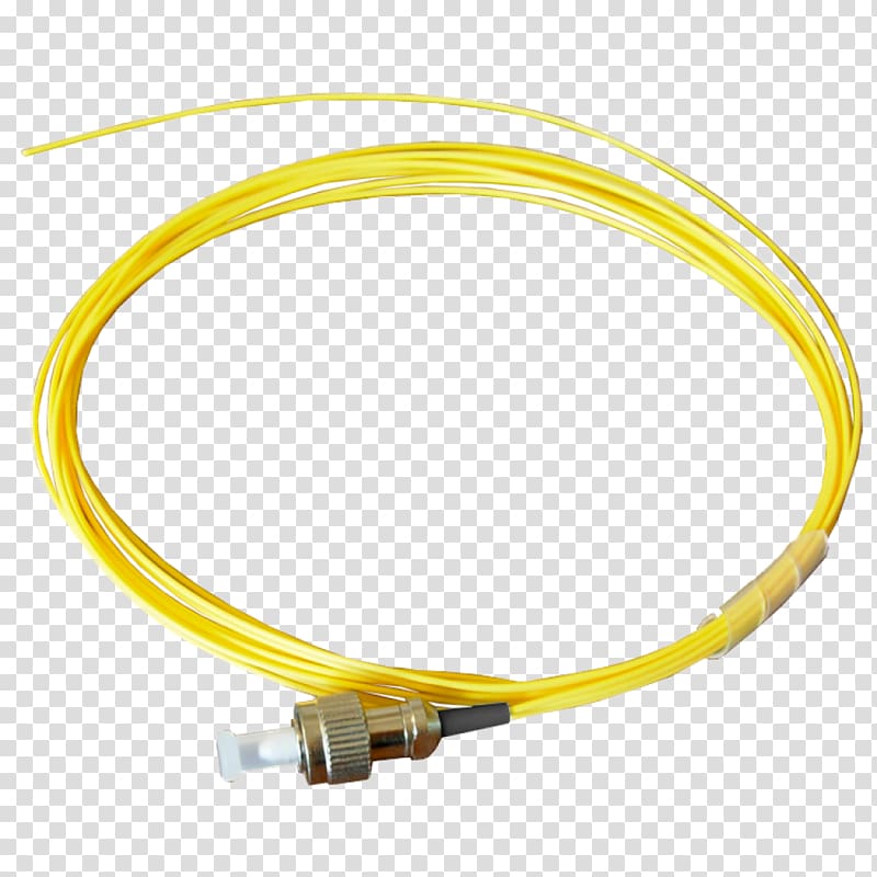 Patch cable Electrical cable Optical fiber cable Optical fiber connector, pigtail transparent background PNG clipart