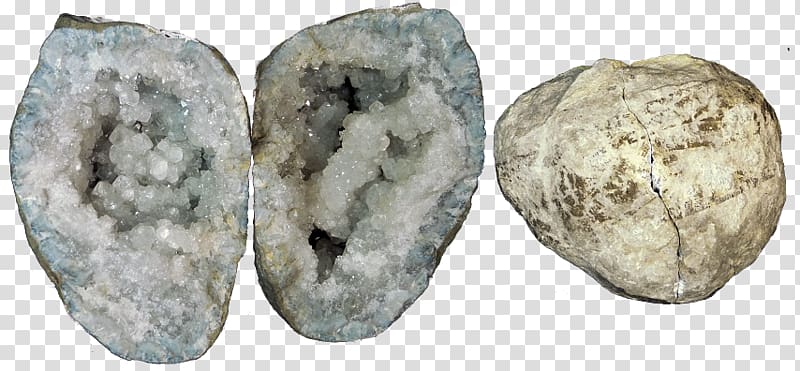Rock Mineral Lapidary Gemstone Display stand, Calcite Geode transparent background PNG clipart