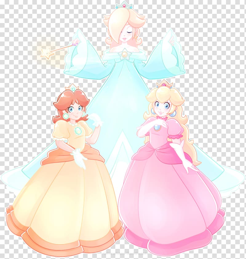 Rosalina Princess Peach Princess Daisy Mario Bros., peach transparent background PNG clipart