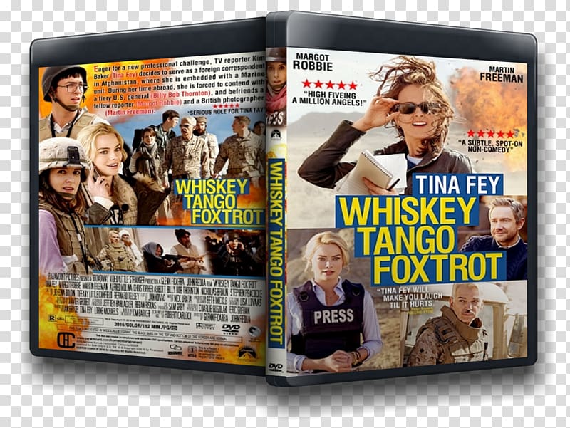 Paramount Poster Draamaelokuva DVD, Whiskey Tango Foxtrot transparent background PNG clipart