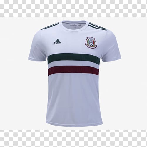 2018 World Cup Mexico national football team T-shirt Jersey, T-shirt transparent background PNG clipart