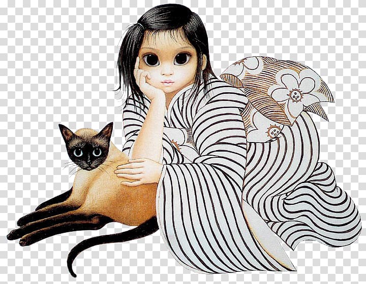 Margaret Keane Big Eyes Painting Artist, painting transparent background PNG clipart